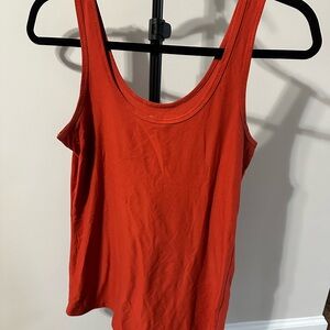 Women's Burnt Orange Tank Top